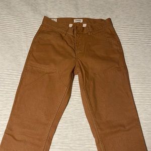 Taylor Stitch Chore Pants - Tobacco Boss Duck, Size 31